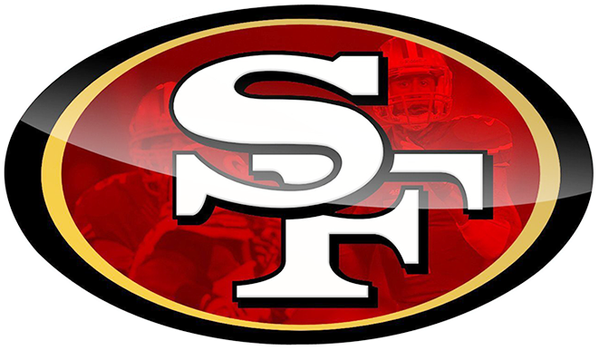 Emblem of the San Francisco 49ers.