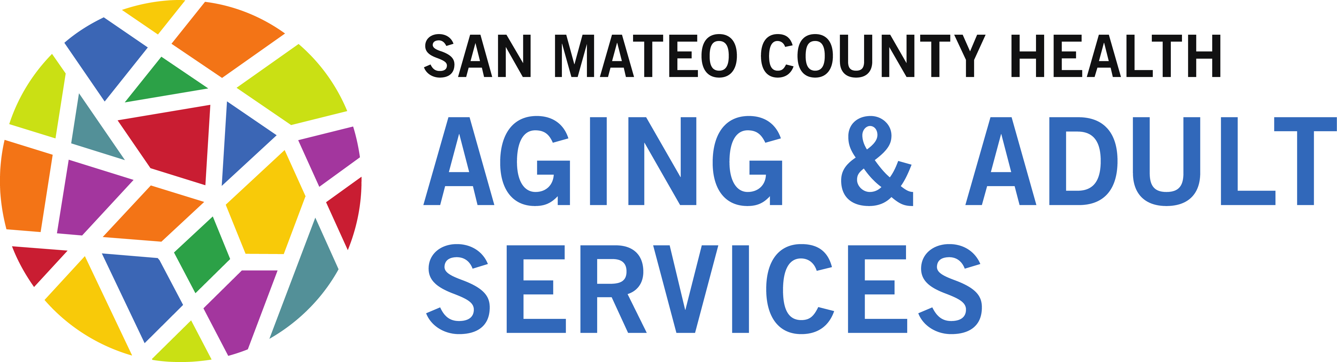 Logo of San Mateo County Health Aging & Adult Services.
